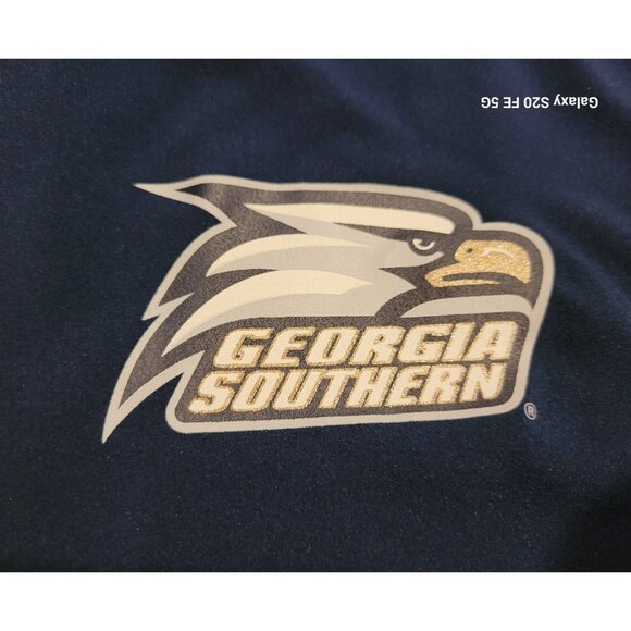 GEORGIA SOUTHERN UNIVERSITY GSU EAGLES Volleyball ADIDAS JACKET TOP BLUE SIZE S - Picture 10 of 12